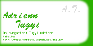 adrienn tugyi business card